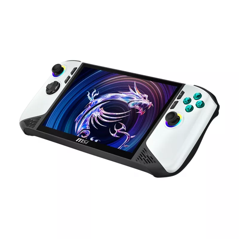 Nešiojama žaidimų konsolė MSI Claw 8 AI+ A2VM-091 20,3 cm (8 colių) 2 TB Liečiamas ekranas Wi-Fi Juoda, Balta