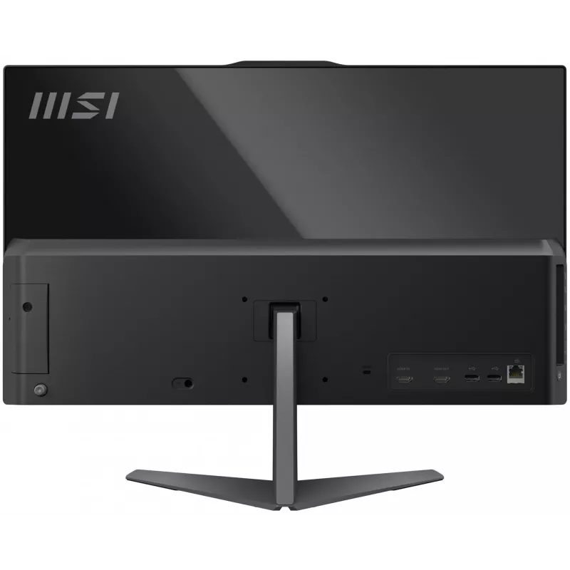 MSI Modern AM242 12M-1629XDE All-in-One kompiuteris, 23.8 inch Full HD IPS, Intel Core i3-1215U, 8 GB RAM, 256 GB SSD, Wi-Fi 6E, juodas