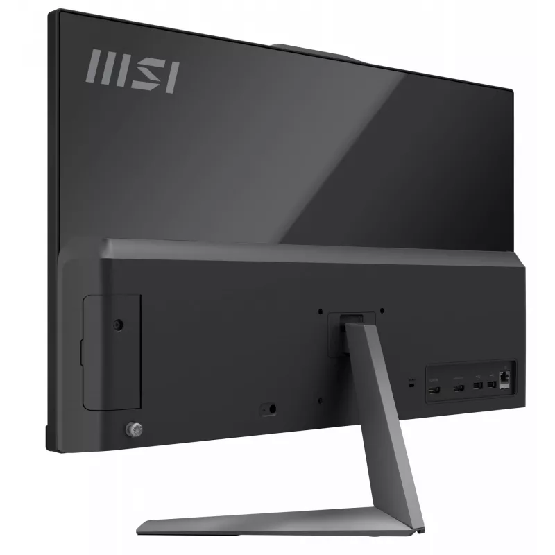 MSI Modern AM242 12M-1629XDE All-in-One kompiuteris, 23.8 inch Full HD IPS, Intel Core i3-1215U, 8 GB RAM, 256 GB SSD, Wi-Fi 6E, juodas