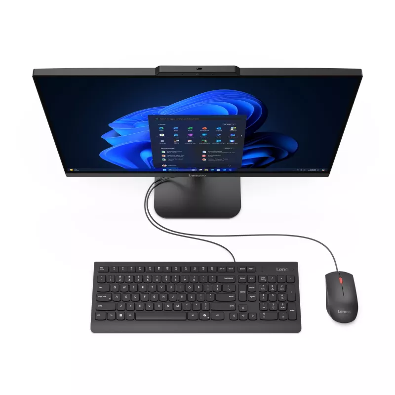Lenovo V100 All-in-One PC 23,8 colio Full HD Intel Core i3-N305 16 GB RAM 256 GB SSD Windows 11 Pro Juoda