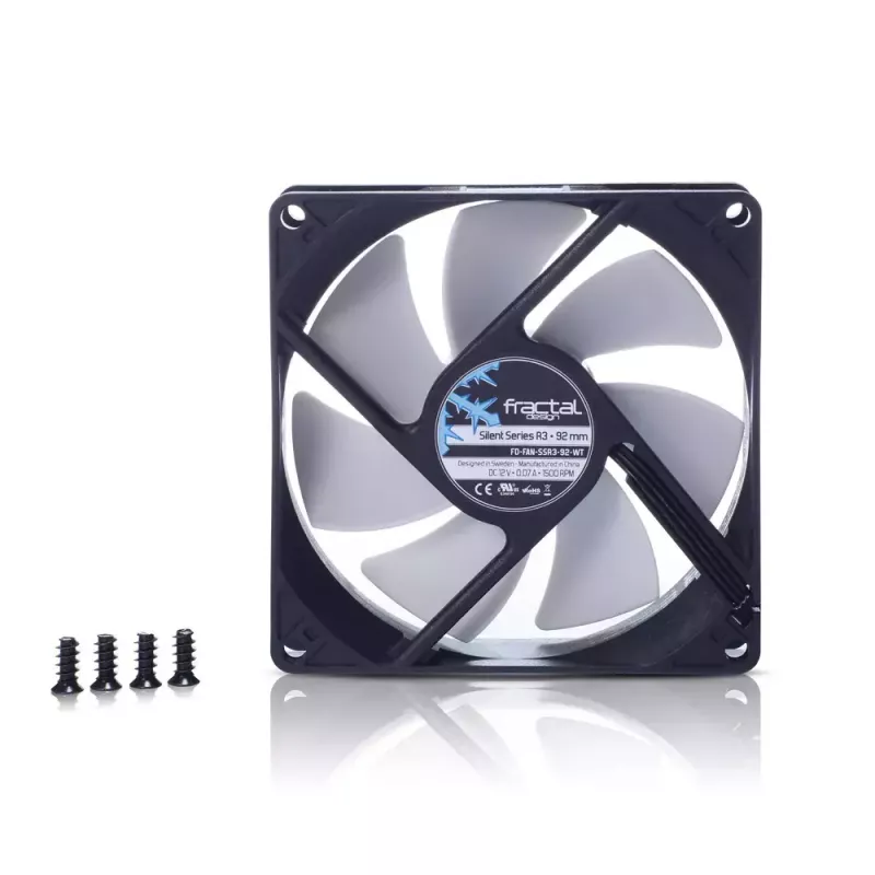 Ventiliatorius Fractal Design Silent Series R3 92mm