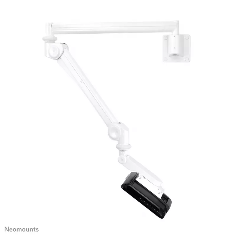 Neomounts medicininė sieninė laikiklis FPMA-HAW300 10–24 colių ekranams, 3 kg talpa, VESA 100x100, balta