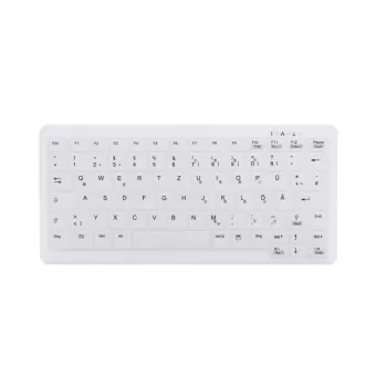 Contour Design Active Key Contour ClassicClean medicininė klaviatūra IP68 mini laidinė balta DE C4110