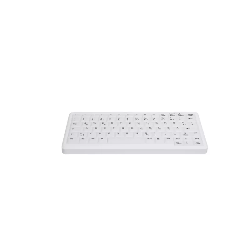 Contour Design Active Key Contour ClassicClean medicininė klaviatūra IP68 mini laidinė balta DE C4110