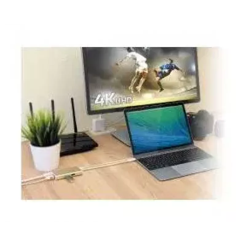 USB Type-C kelių prievadų adapteris j5create JCA374-N, laidinis, 60 W, 4K