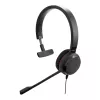 Jabra Evolve 30 II Mono UC USB-C, laidinis ausinių komplektas, biurui / skambučių centrams, 150–7000 Hz, 142 g, juodos spalvos