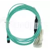 Šviesolaidinis kabelis BlueOptics MC6709309-010-BO 10 m OM3 MPO į 4×LC (50 µm) akvamarinas