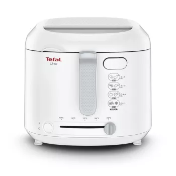 Tefal Uno FF203130 gruzdintuvė, vieno krepšelio, 1,8 L, 1600 W, balta