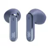 JBL LIVE FLEX Belaidės Ausinės Skambučiams/Muzikai Bluetooth Mėlyna