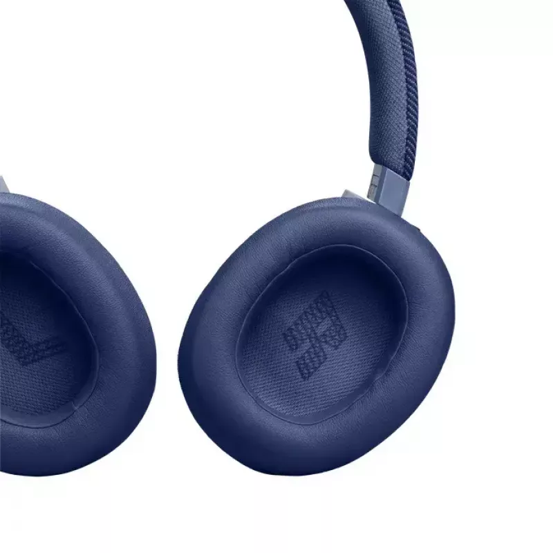 JBL Live 770NC belaidės ausinės ant galvos, skambučiams ir muzikai, Bluetooth, mėlyna