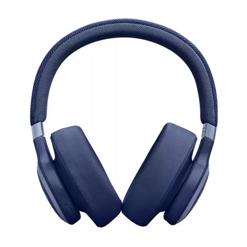 JBL Live 770NC belaidės ausinės ant galvos, skambučiams ir muzikai, Bluetooth, mėlyna