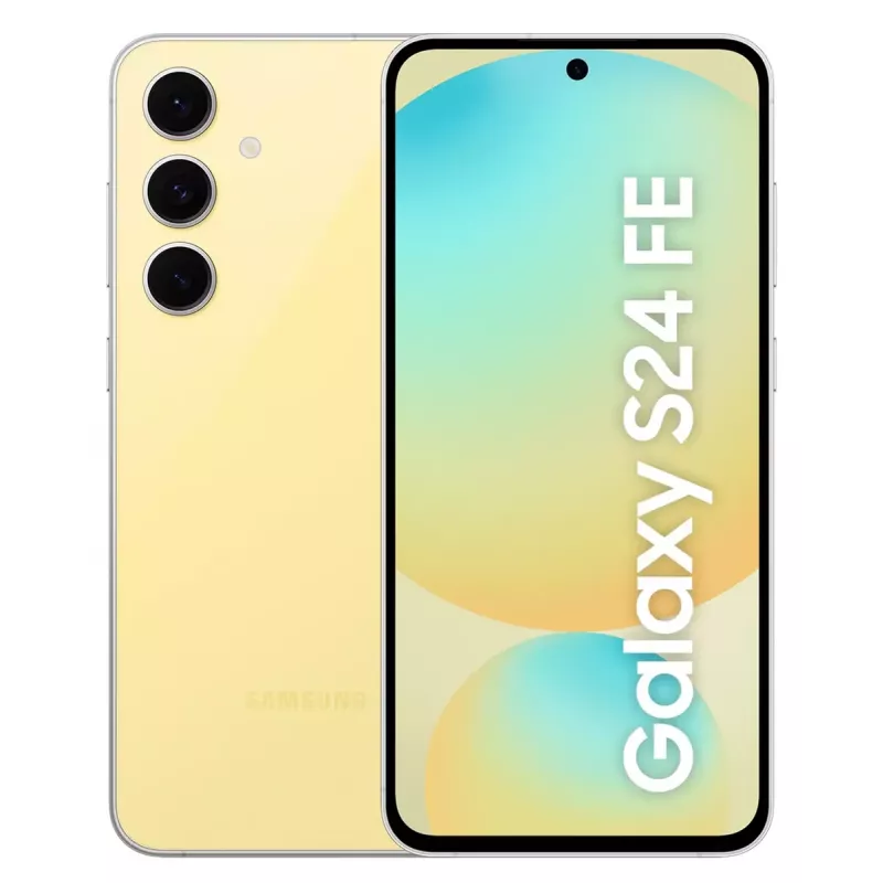 Samsung Galaxy S24 FE 17 cm (6,7 colio) Dual SIM Android 14 5G USB Type-C 8 GB 128 GB 4700 mAh Geltona