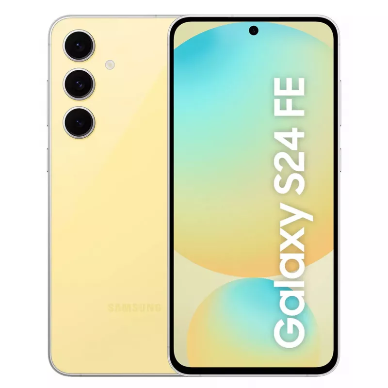 Samsung Galaxy S24 FE 17 cm (6,7 colio) Dual SIM Android 14 5G USB Type-C 8 GB 128 GB 4700 mAh Geltona