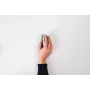 BakkerElkhuizen Grip Mouse belaidė vertikali pelė, RF, 1600 DPI, juoda, sidabrinė