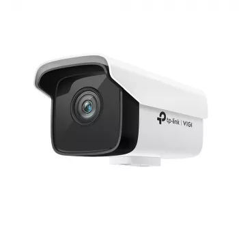 IP stebėjimo kamera TP-Link VIGI 3MP lauko tipo kulkos formos tinklo kamera, 3 MP, 30 kadrų/s, 30 m naktinis matymas, laidinė, balta
