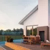 IP stebėjimo kamera TP-Link VIGI 3MP lauko tipo kulkos formos tinklo kamera, 3 MP, 30 kadrų/s, 30 m naktinis matymas, laidinė, balta