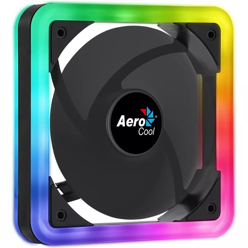 Aerocool Edge 14 kompiuterio ventiliatorius 14 cm juodas