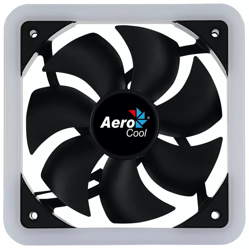 Aerocool Edge 14 kompiuterio ventiliatorius 14 cm juodas