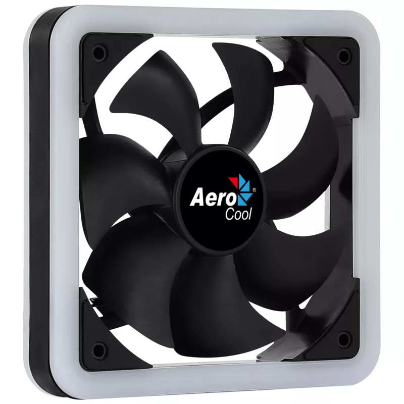 Aerocool Edge 14 kompiuterio ventiliatorius 14 cm juodas