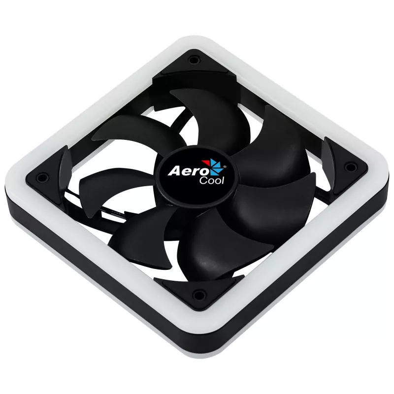 Aerocool Edge 14 kompiuterio ventiliatorius 14 cm juodas