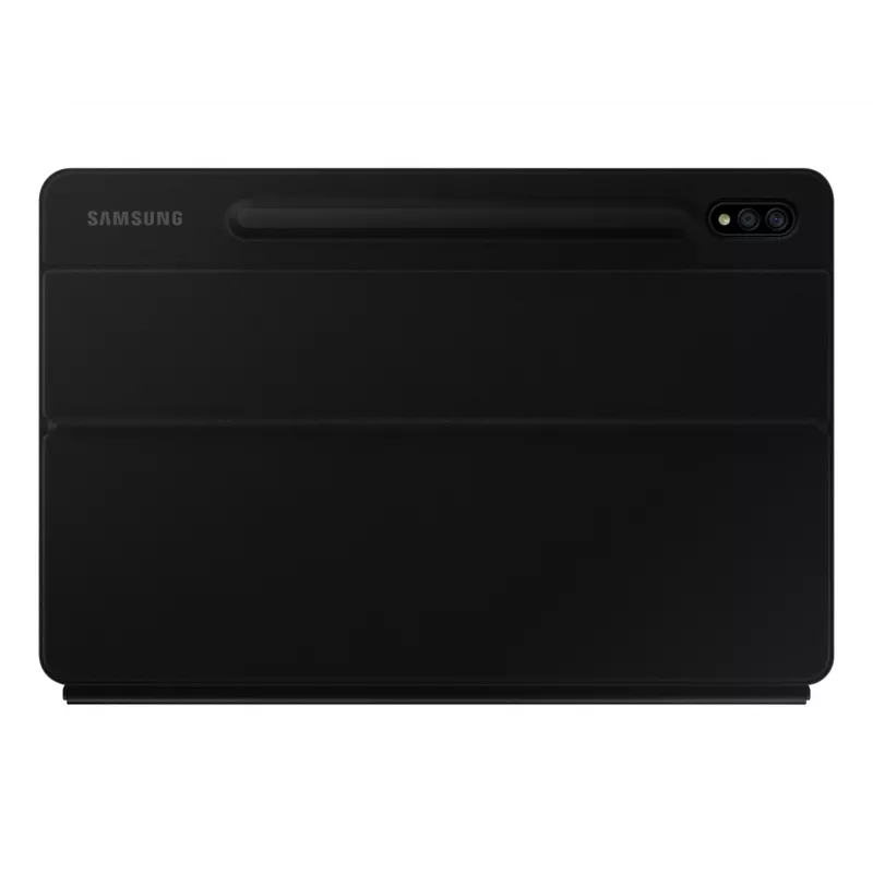 Samsung EF-DT870 klaviatūra planšetei, QWERTZ, vokiškas išdėstymas, Pogo Pin, juoda