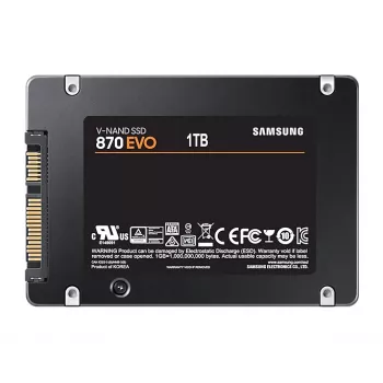 Samsung 870 EVO 1 TB 2.5 colių SATA III V-NAND MLC SSD