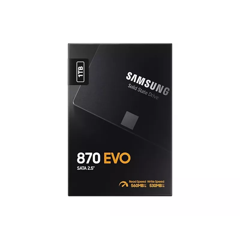 Samsung 870 EVO 1 TB 2.5 colių SATA III V-NAND MLC SSD