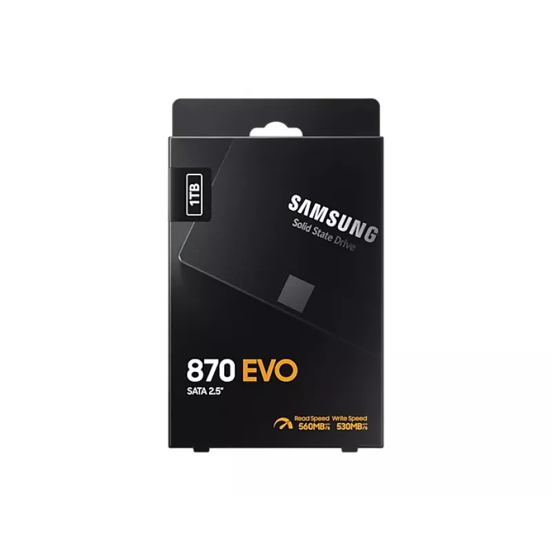 Samsung 870 EVO 1 TB 2.5 colių SATA III V-NAND MLC SSD