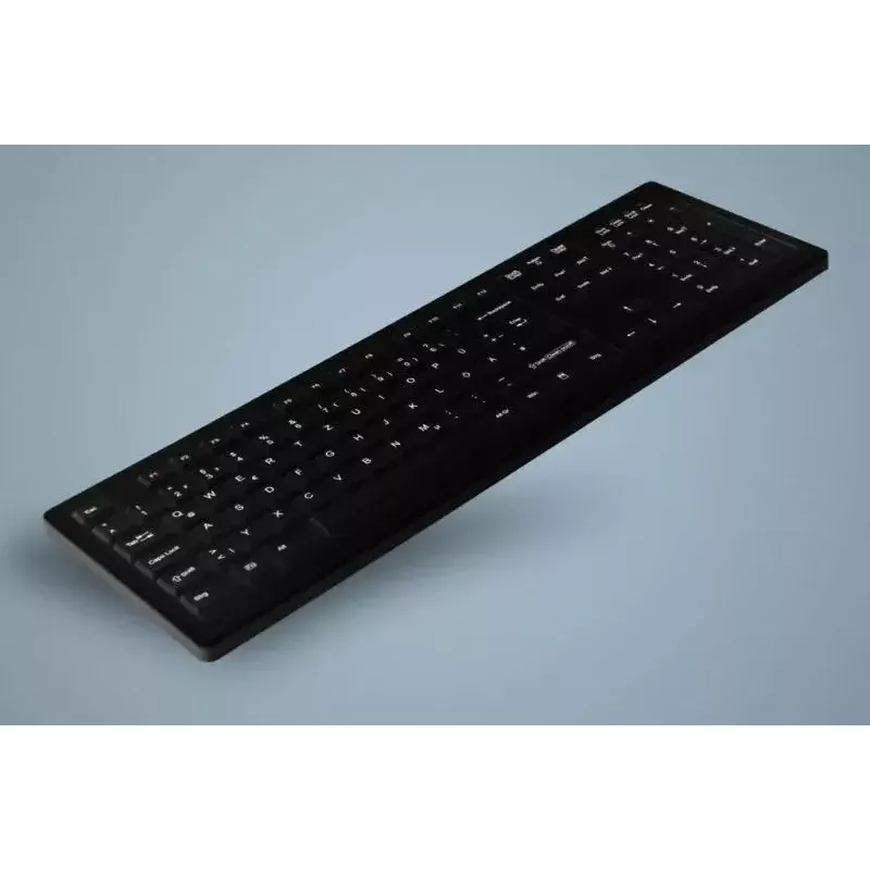 Active Key AK-C8100 klaviatūra medicininė USB QWERTZ vokiška juoda pilno dydžio 105 klavišai