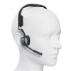 SHOKZ OpenMeet UC belaidės kaulinio laidumo ausinės su USB-C adapteriu vaizdo konferencijoms