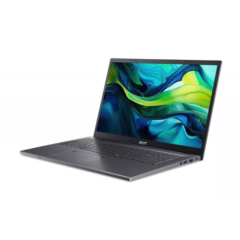 Nešiojamas kompiuteris Acer Aspire 17 A17-51M-54EU, 17,3 colio Full HD, Intel Core 5 120U, 16GB RAM, 1TB SSD, Windows 11 Home, pilka spalva