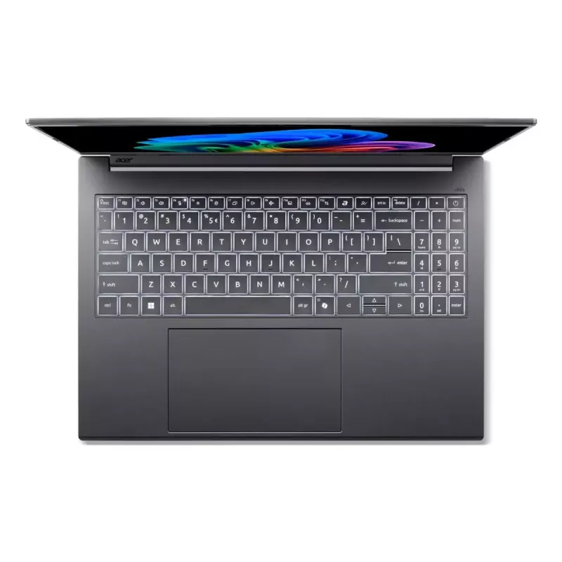 Nešiojamas kompiuteris Acer Aspire 16 AI A16-52M-55DS, Intel Core Ultra 5 226V, 16GB LPDDR5x, 512GB SSD, 16 colių WUXGA ekranas, Windows 11 Home, pilka