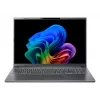 Nešiojamas kompiuteris Acer Aspire 16 AI A16-52M-55DS, Intel Core Ultra 5 226V, 16GB LPDDR5x, 512GB SSD, 16 colių WUXGA ekranas, Windows 11 Home, pilka
