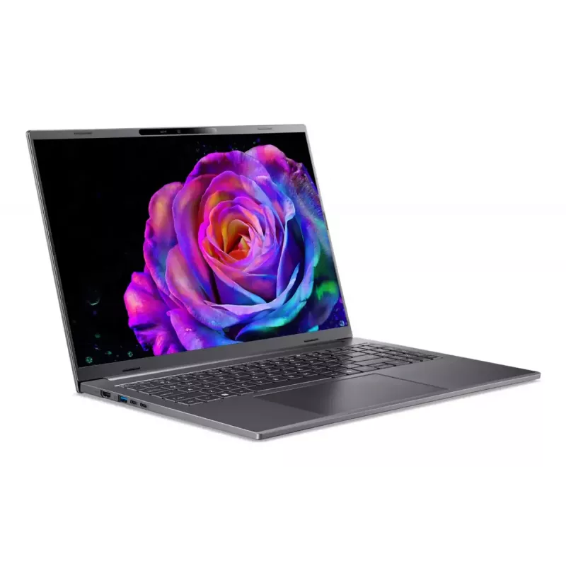 Nešiojamas kompiuteris Acer Aspire 16 AI A16-52M-55DS, Intel Core Ultra 5 226V, 16GB LPDDR5x, 512GB SSD, 16 colių WUXGA ekranas, Windows 11 Home, pilka