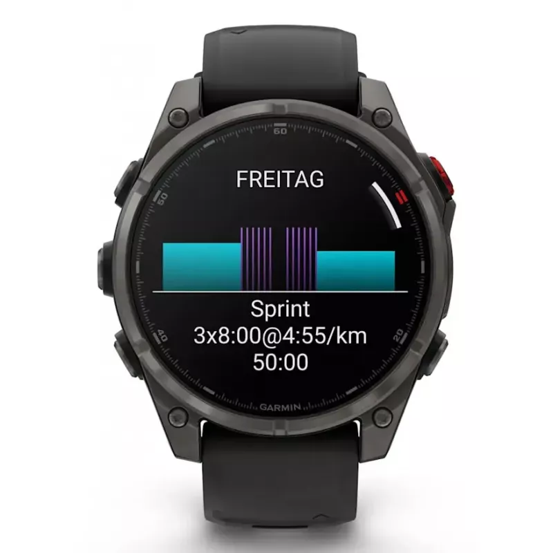 Išmanusis laikrodis Garmin fēnix 8 Pro AMOLED 1,4 colio 454x454 GPS Wi-Fi