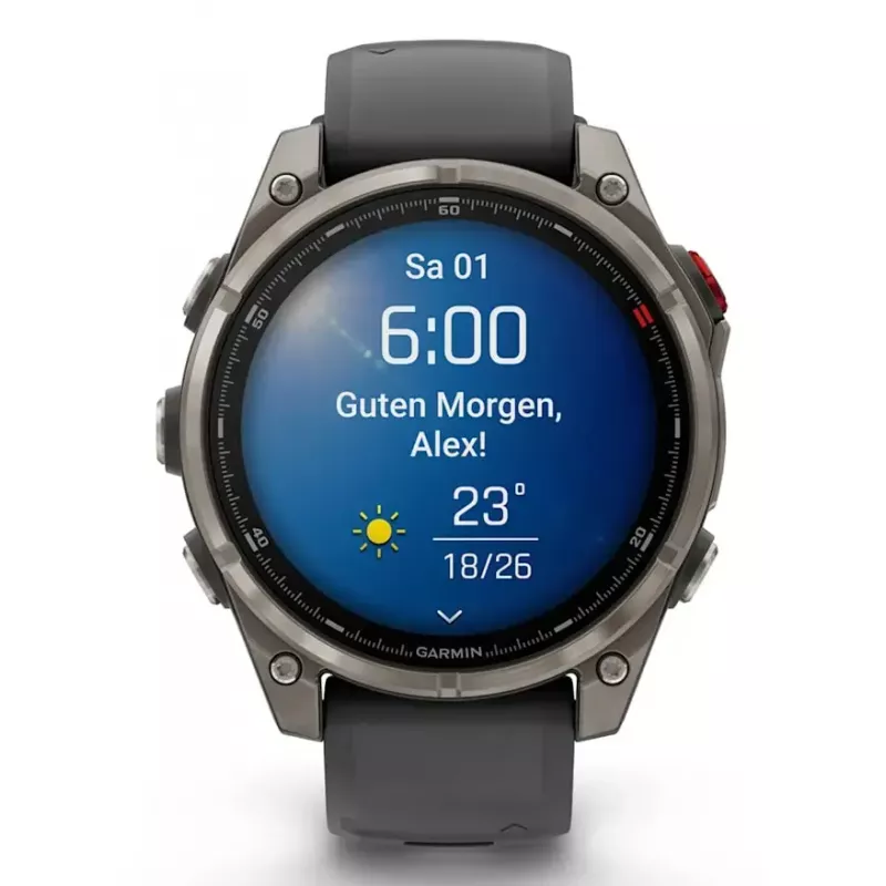 Išmanusis laikrodis Garmin fēnix 8 Pro AMOLED 1,4 colio 454x454 GPS Wi-Fi