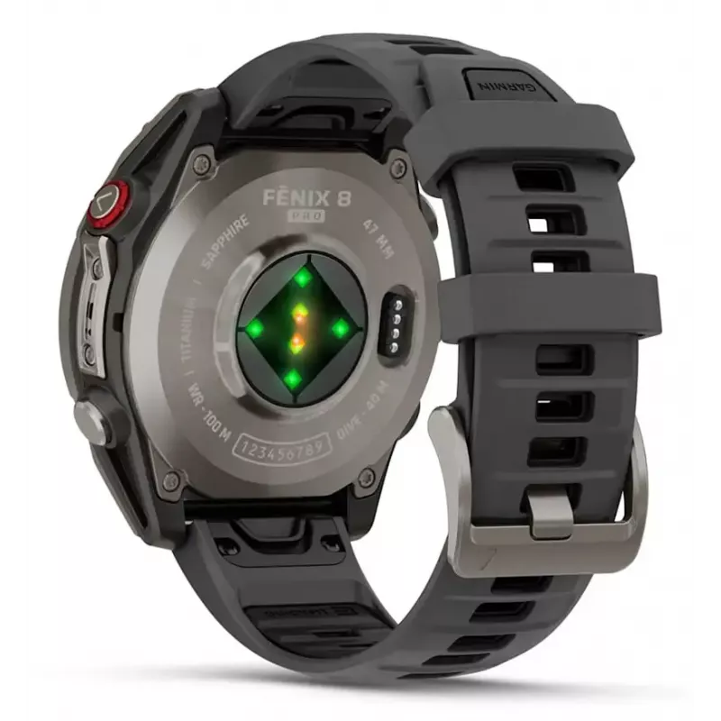 Išmanusis laikrodis Garmin fēnix 8 Pro AMOLED 1,4 colio 454x454 GPS Wi-Fi
