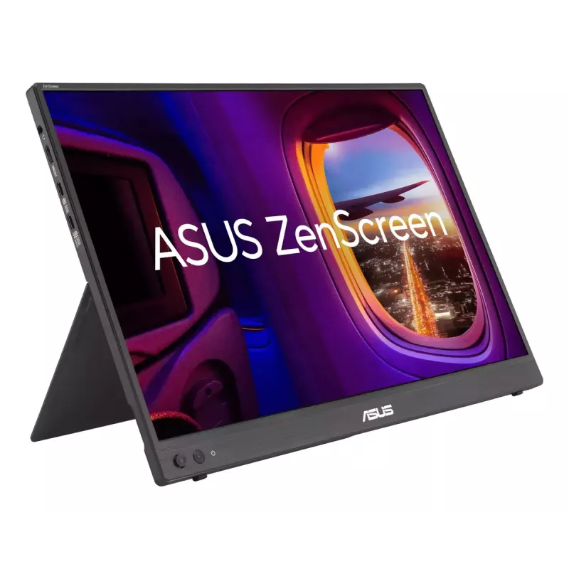 Nešiojamas monitorius ASUS ZenScreen MB16FC 16 colių (40,6 cm) WUXGA 1920×1200 IPS LCD, 5 ms, 300 cd/m², 1000:1, juodas