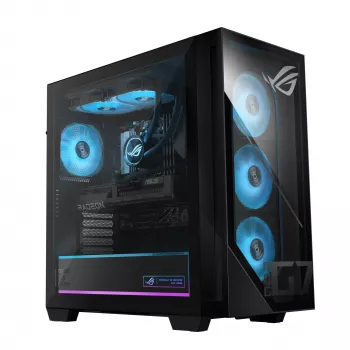 ASUS ROG G700 GM700TZ-R8700F092W AMD Ryzen™ 7 8700F 32 GB DDR5-SDRAM 2 TB SSD NVIDIA GeForce RTX 5070 Ti Windows 11 Home bokštinis kompiuteris juodas