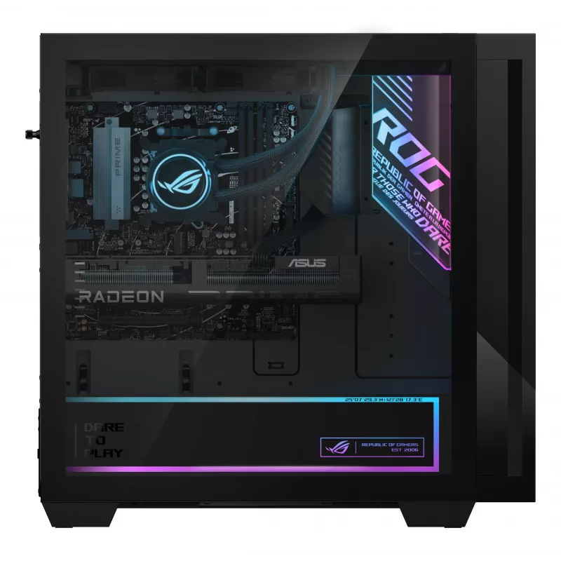 ASUS ROG G700 GM700TZ-R8700F092W AMD Ryzen™ 7 8700F 32 GB DDR5-SDRAM 2 TB SSD NVIDIA GeForce RTX 5070 Ti Windows 11 Home bokštinis kompiuteris juodas