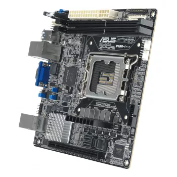 Pagrindinė plokštė ASUS P13R-I Mini ITX, Intel C262 mikroschemų rinkinys, LGA 1700, DDR5, 2x DIMM, 64 GB, 6x SATA III, 3x RJ-45