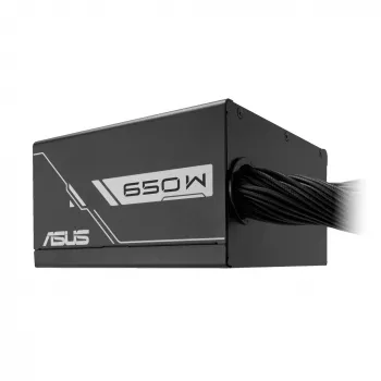 Maitinimo blokas ASUS Prime 650W ATX 20+4 kontaktų, 80 PLUS Bronze, juodas, 13,5 cm ventiliatorius