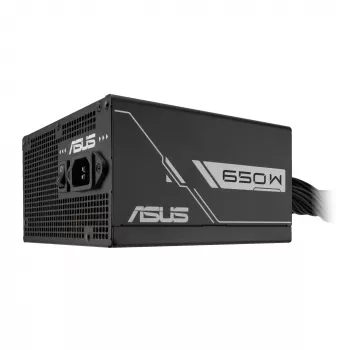 Maitinimo blokas ASUS Prime 650W ATX 20+4 kontaktų, 80 PLUS Bronze, juodas, 13,5 cm ventiliatorius