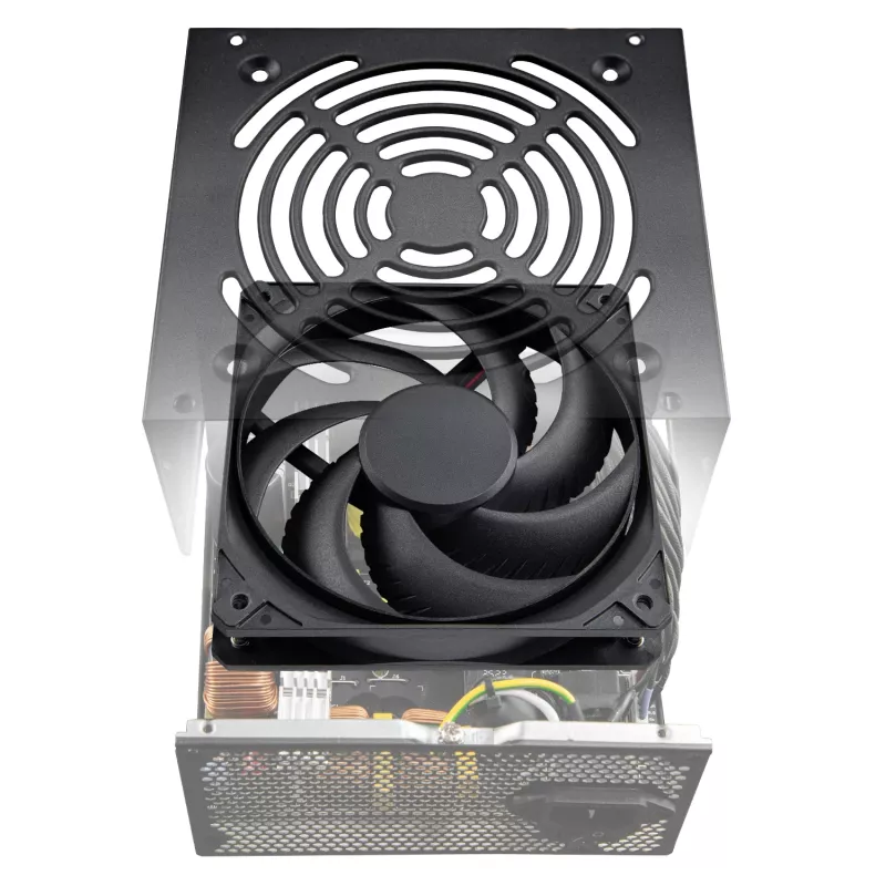 Maitinimo blokas Cougar ATLAS 650W ATX3.1 80 PLUS Bronze, 24-pin ATX, 120 mm ventiliatorius, juodas