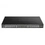D-Link 48 prievadų Gigabit Smart Managed jungiklis su 4 x 10G SFP+ ir 370 W PoE