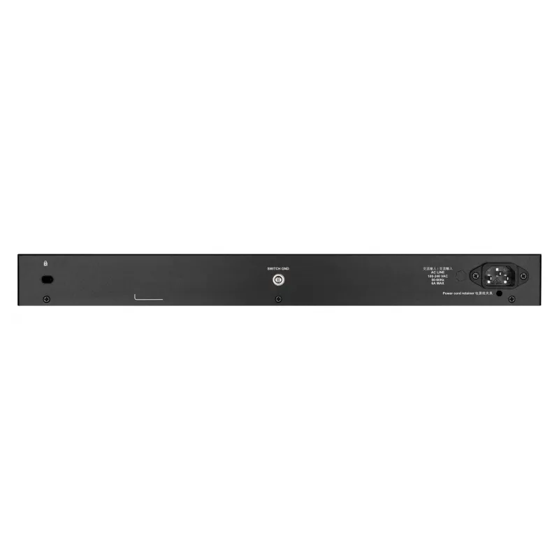 D-Link 48 prievadų Gigabit Smart Managed jungiklis su 4 x 10G SFP+ ir 370 W PoE