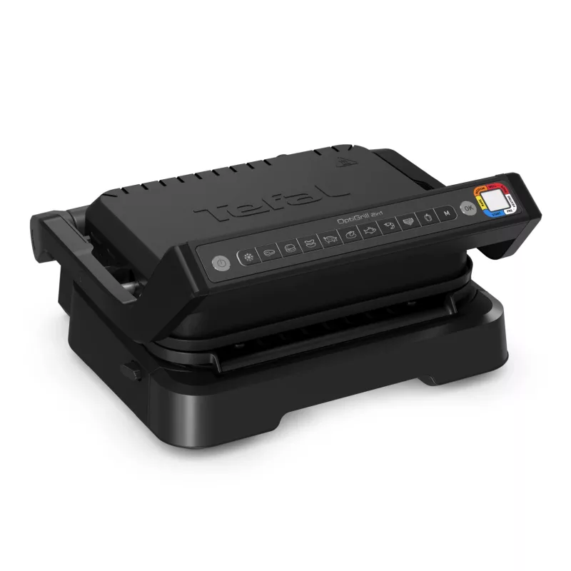 Kontaktinė grilio keptuvė Tefal OptiGrill 2in1 GC7728 2100W Juoda