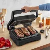 Kontaktinė grilio keptuvė Tefal OptiGrill 2in1 GC7728 2100W Juoda