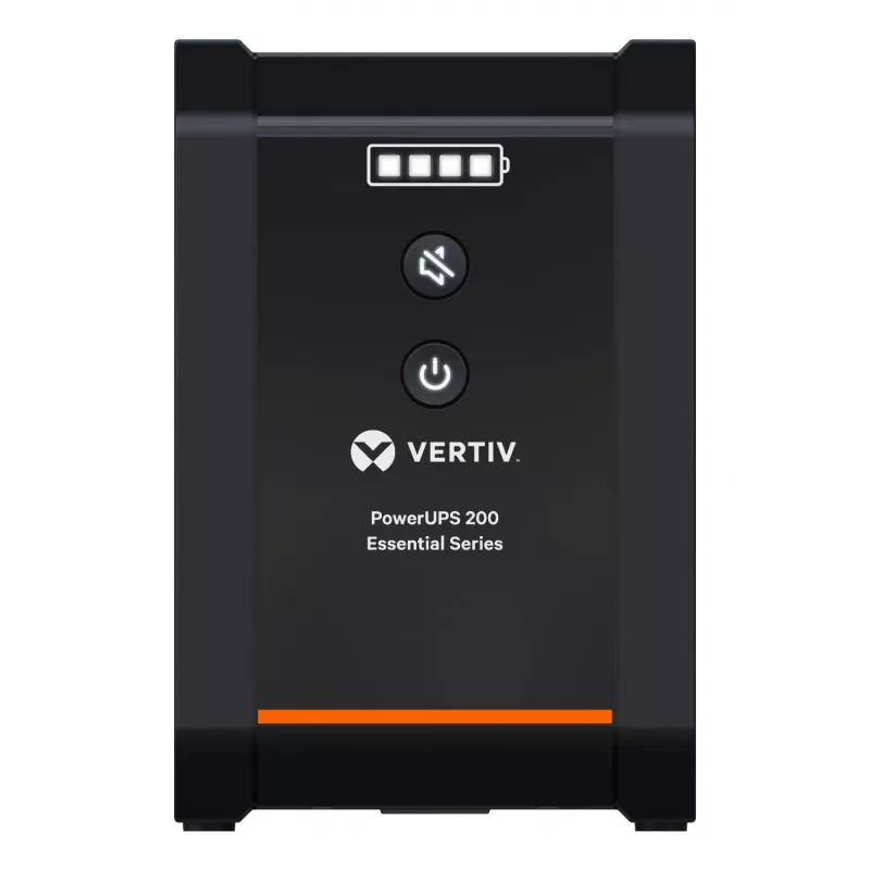 Vertiv PowerUPS 200 Essential PSA6E-1000IT-IEC nepertraukiamo maitinimo šaltinis, 1000VA/525W, linijinis interaktyvus