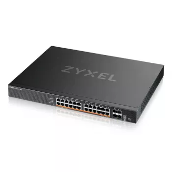 Zyxel XMG2230-28HP valdomas L2/L3 2.5G Ethernet (100/1000/2500) Power over Ethernet (PoE) 1U juodas
